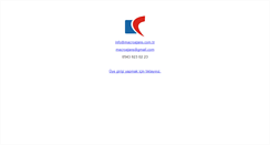 Desktop Screenshot of macroajans.com